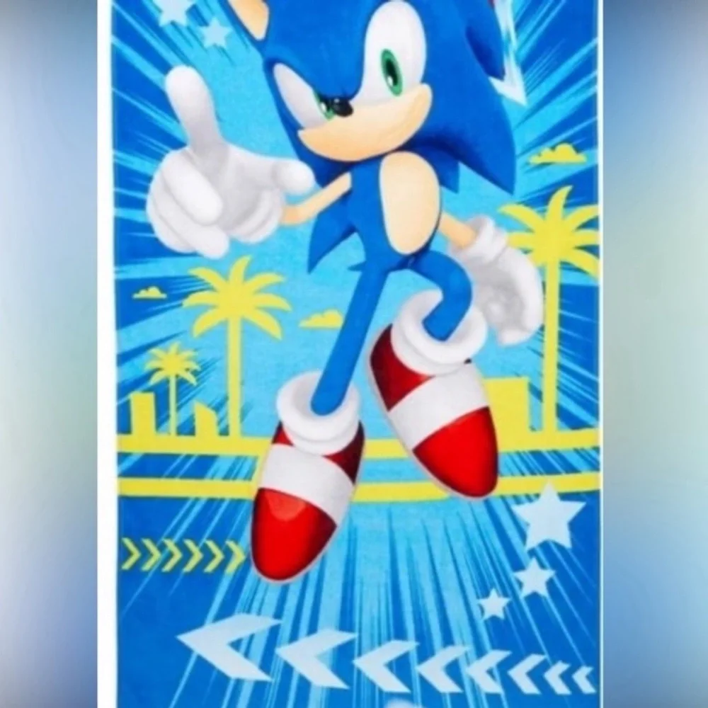 Set of 3 Cartoon Character Beach Towels